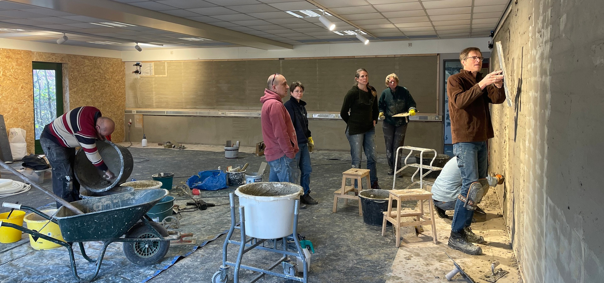 Aan de slag met leemstuc