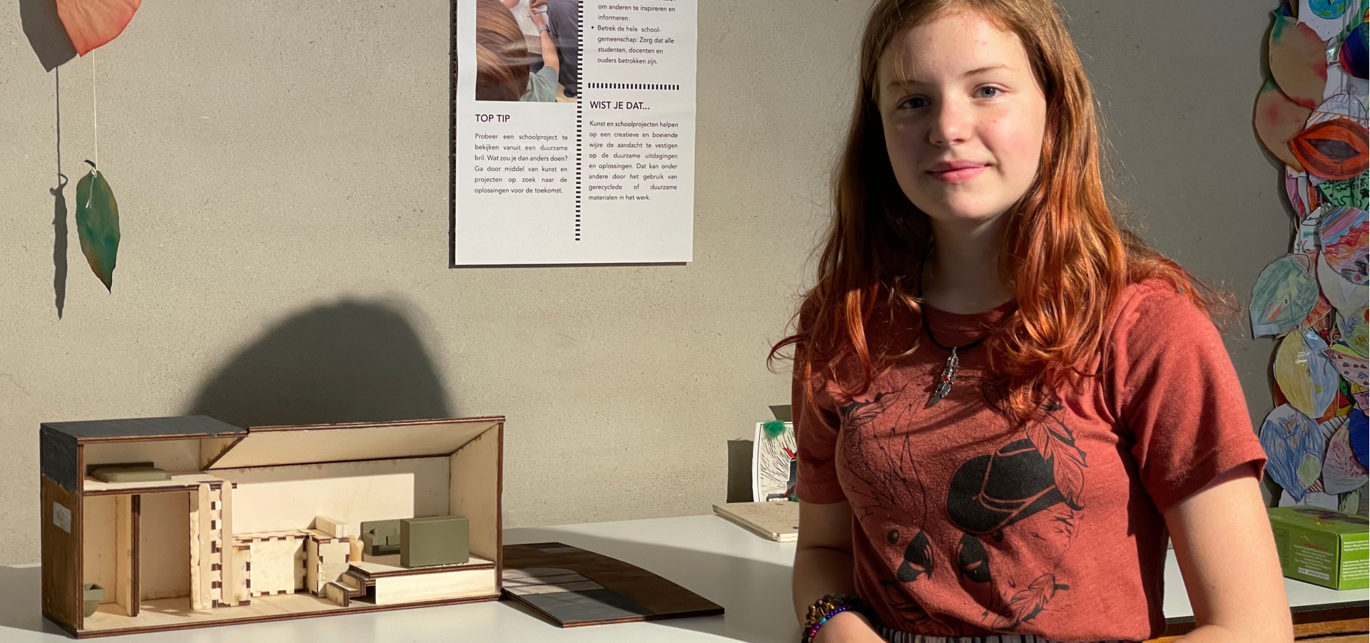 Tiny House project leerlingen Agora