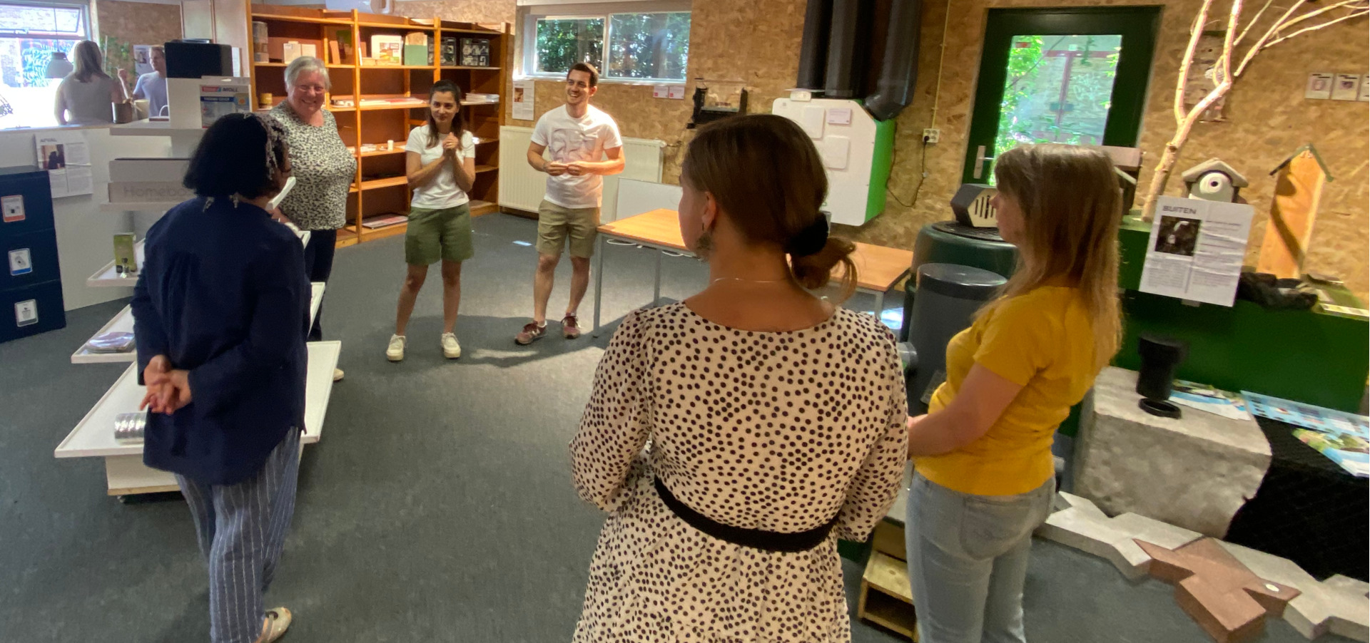 Training voor vrijwilligers bij het Inspiratiehuis