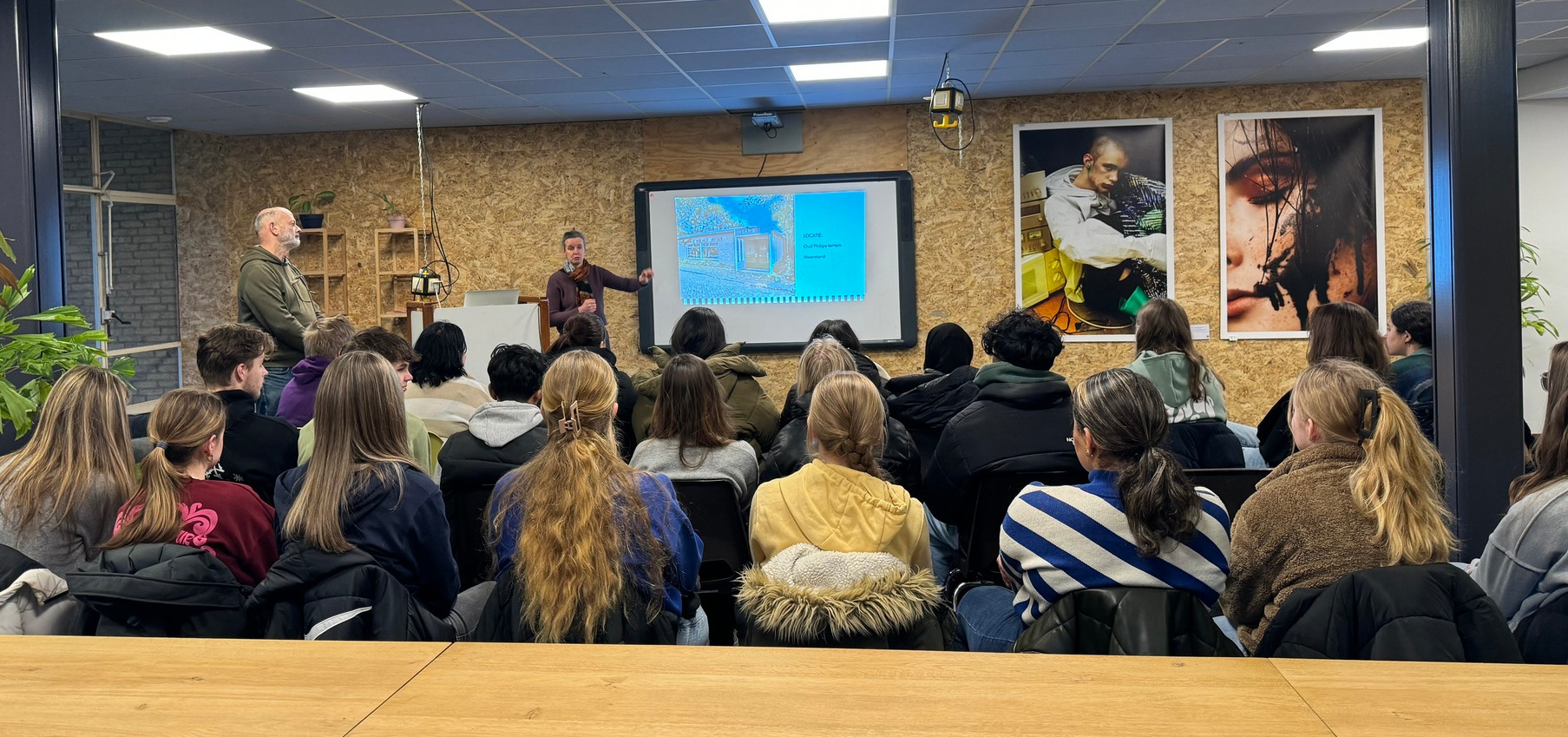 Bezoek leerlingen BC Broekhin