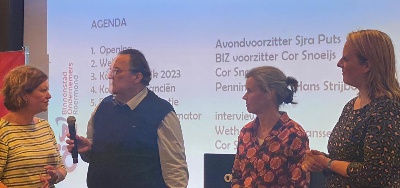 Presentatie De Groene Transformator tijdens BIZ bijeenkomst 