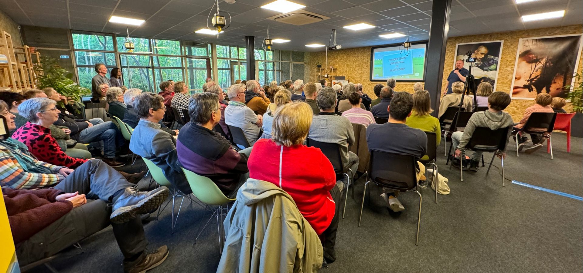 Lezing Zwerfinator en ophalen ideeën groot succes