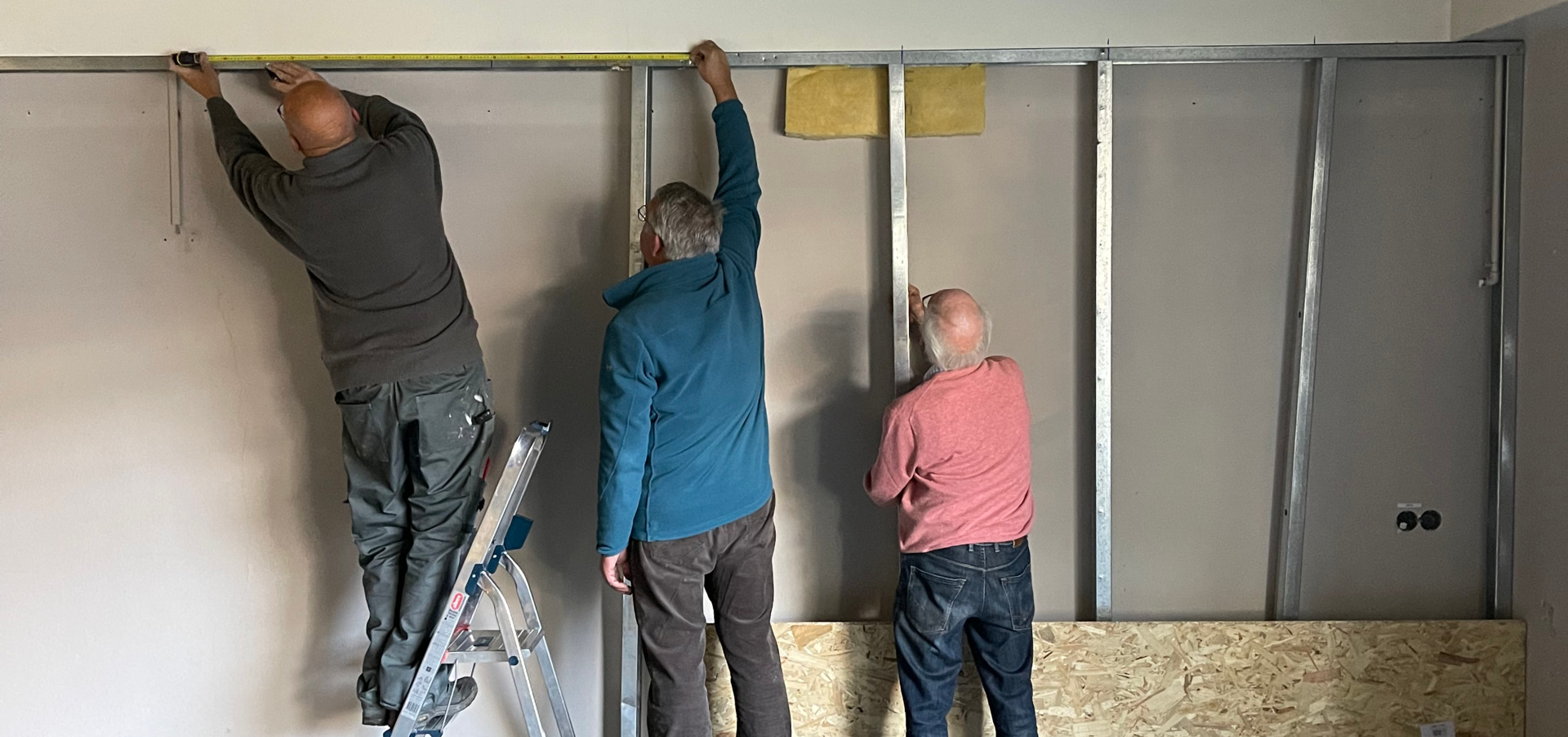 Klussers voortvarend aan het werk; tijd voor een update!