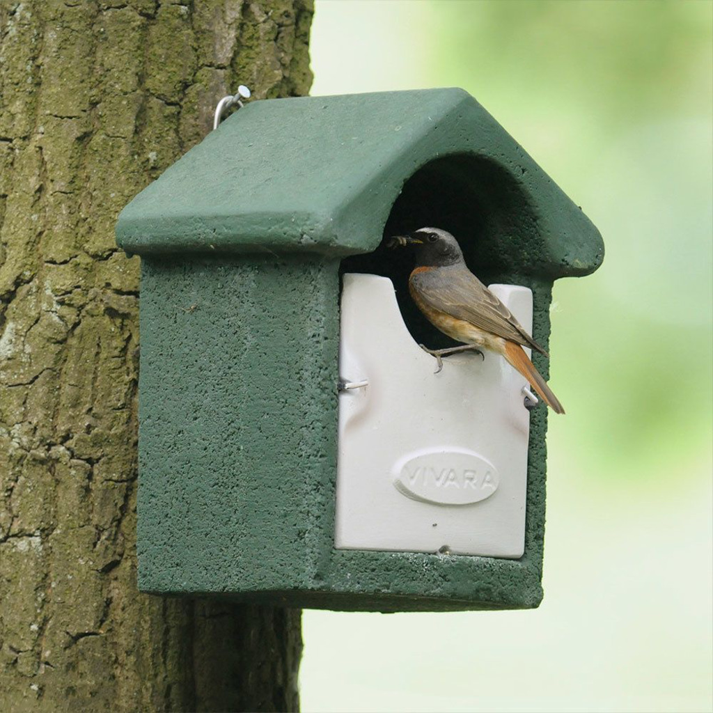 Nestkast Barcelona WoodStone halfholenbroeder